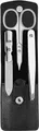 ZWILLING Maniküre-Set Classic Inox 97440-004-0 | 3-teilig | Edelstahl | Nagelschere & Nagelfeile | Lederetui Schwarz