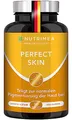 Beta Carotin SUN PLUS Bräunungskapseln | 2in1 Natural Tan Bronzer PERFECT SKIN | Natürliche Bräune + Hautschutz | VITAMIN A E Antioxidantien Selbstbräuner Kapseln 100% VEGAN Bräunungsverstärker