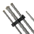 Weischer® - SDS Plus Bohrer Steinbohrer Hammerbohrer Set 12-16-24 mm x 1000 mm 3tlg Kreuzschneide Doppelwendel