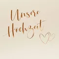 Goldbuch Herzklopfen 30x31 60 weiße Seiten Hochzeit  Fotoalbum NEU-mit Fehlern.