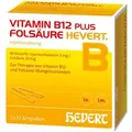 VITAMIN B12 PLUS FOLSÄURE HEVERT 2X10X2 ml Ampullen