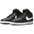 Nike Sportswear COURT VISION MID NEXT NATURE Sneaker inspiriert vom Design des Nike Air Jordan schwarz 40 EU