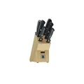 WMF Messerblock  7-teilig  Classic Line , schwarz , Stahl,Kunststoff,Holz
