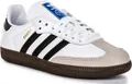 Adidas Samba OG J in Weiß Schwarz für Jugendliche – 4 UK - 36 2/3 EU - 4.5 US / White Black