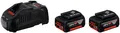 Bosch Professional »GBA 18V 5.0Ah« Akku Starter-Set (2 St), inkl. Ladegerät
