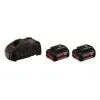 Bosch Starter-Set 2x Akku + Ladegerät 1600A00B8J GAL 1880 CV + 2x 18V Bosch Star