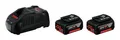 Bosch Professional GBA Akku Starter-Set 2 x 18 V 5 Ah und GAL 1880 CV - 1600A00B8J