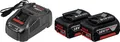 Bosch Professional GBA + GAL 1880 CV 1600A00B8J Werkzeug-Akku und Ladegerät 18 V 5 Ah Li-Ion