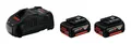 Bosch Professional GBA Akku Starter-Set 2 x 18 V 5 Ah und GAL 1880 CV 1600A00B8J