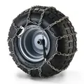Paar Schneeketten 20'' Original Traktor Castelgarden Tc Sd 108-118 Cm