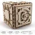 UGEARS Safe Tresor Geheimfach 3D Holz Bausatz Puzzle Modellbausatz 70011