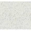 Textiltapete ARCHITECTS PAPER "Metallic Silk", grau (grau silberfarben), B:0,53m L:10,05m, Viskose, Vlies, Tapeten, Ornament Tapete Barock Tapeten Wohnzimmer Schlafzimmer Küche Flur Büro