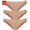 Bikinislip LASCANA "aus hochwertiger Modal-Qualität", Damen, Gr. 40/42, beige, Obermaterial: 94% Modal (TENCEL), 6% Elasthan, unifarben, körpernah, Unterhosen
