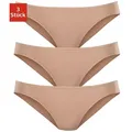 LASCANA Bikinislip aus hochwertiger Modal-Qualität (3er-Pack) beige 40/42