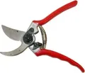 FELCO Gartenschere F-2 Classic | Bypass-Schere für Rechtshänder | 215 mm | gehärtete Stahlklinge | Aluminiumgriffe | Rot