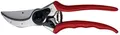 FELCO Gartenschere Schnitt-ø 25mm Länge 215 mm Rebschere mit Saftrille rot FELCO