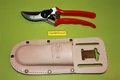 Felco  2  Baumschere + Holster Triuso  Premium-Line, Gartenschere Blumenschere