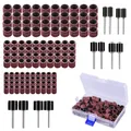 Schleifhülse Satz 132 Stück Dremel Schleifband Schleifwal