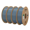 eSUN PLA Filament 1.75mm, Basic 3D Drucker 4KG, Grau-4KG 