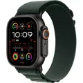 Apple MX4Q3FD/A Watch Ultra 2 LTE -Smartwatch- 49mm-Armband S-schwarz/dunkelgrün