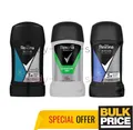 Rexona Men Konvolut Stick Deodorant Antitranspirant 48H Schutz 50ml 3er Pack