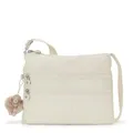 Kipling ALVAR Mittelgroße Umhängetasche, Beige Pearl (Weiß)