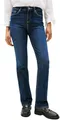 Tommy Hilfiger Damen Jeans Hose Bootcut Fit, Blau (Nos Dark Blue), 28W/34L
