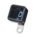 Daytona Cube Digital Motorrad Tacho Drehzahlmesser schwarz