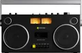 We Are Rewind Retro Kassettenrekorder Curtis - Boombox mit Bluetooth 5.4 tragbarer Kassettenspieler