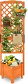 Pflanzkasten Blumentopf Rankgitter Gartenspalier Spalier Blumenkasten Hochbeet