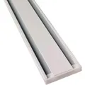 Bestlivings Vorhangschiene Aluminium Weiß 2 Lauf 90 cm