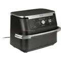 Foodi FlexDrawer Heißluftfritteuse AF500EU schwarz/edelstahl, 2.470 Watt, Korb 10,4 Liter, teilbar