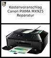 Kostenvoranschlag für Druckerreparatur - Canon PIXMA MX925