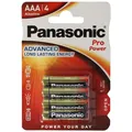 Panasonic Pro Power Alkaline Micro AAA, LR03 im 4er Blister