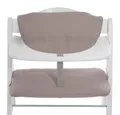 Hauck Hochstuhlauflage Hauck Hochstuhlauflage Deluxe - Stretch Beige, Sitzpolster für Alpha Hochstuhl - Sitzauflage / Hochstuhlauflage
