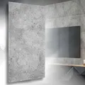 Polystyrol Paneele, Styropor Deckenpaneele XL Wandpaneele, Dekoren, Betonlook Beton Imitat Decken - Wandverkleidung, 3mm dick - 100x50cm 2m² - 4 Stück