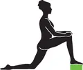 YOGA BLOCK (Schaumstoff, green-grey)
