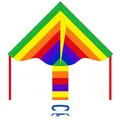 Kinderdrachen Einleiner Drachen HQ Simple Flyer Rainbow 85 cm Flugdrachen