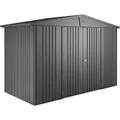 Biohort Metall-Gerätehaus Europa Dunkelgrau-Metallic 4,6 m²