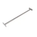 Reckstange Edelstahl 90 cm mit Befestigungsmaterial – Ideal für Klimmzüge, Fitnessübungen und Wandmontage