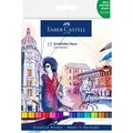 FABER-CASTELL Gofa Aqua Dual Marker 12er Etui