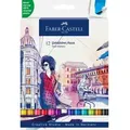 FABER-CASTELL Aquarellmarker GOLDFABER, 12er Etui