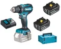 Makita DDF485RTJ Akku-Bohrschrauber 18V DDF485 + 2x Akku 6Ah +  Lad. + Makpac 2