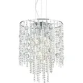 Ideal Lux Pendelleuchte EVASIONE SP8, 8-flammig, G9 max. 40W, Chrom IDEA-044774