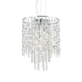 Pendelleuchte EVASIONE SP8, 8-flammig, G9 max. 40W, Chrom