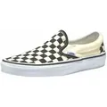 Vans UA Classic Slip-On Slip-On Sneaker aus textilem Canvas-Material beige|schwarz 43 EU