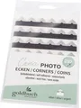 Goldbuch 252 Fotoecken Crea silber
