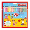 STABILO® TRIO BUNTSTIFT DICK 24ER KARTONETUINEU OVP