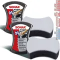 2x Sonax 04280000 Multischwamm 2in1 saugstark Autoschwamm Insektenschwamm