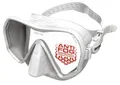 SEAC Pura – Rahmenlose Einglas-Tauchmaske aus Silikon | Antibeschlag Low-Volume Maske zum Tauchen und Schnorcheln mit 3D-Schnalle